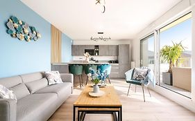 Appartement saint malo neuf, 2 chambres, terrasse, garage
